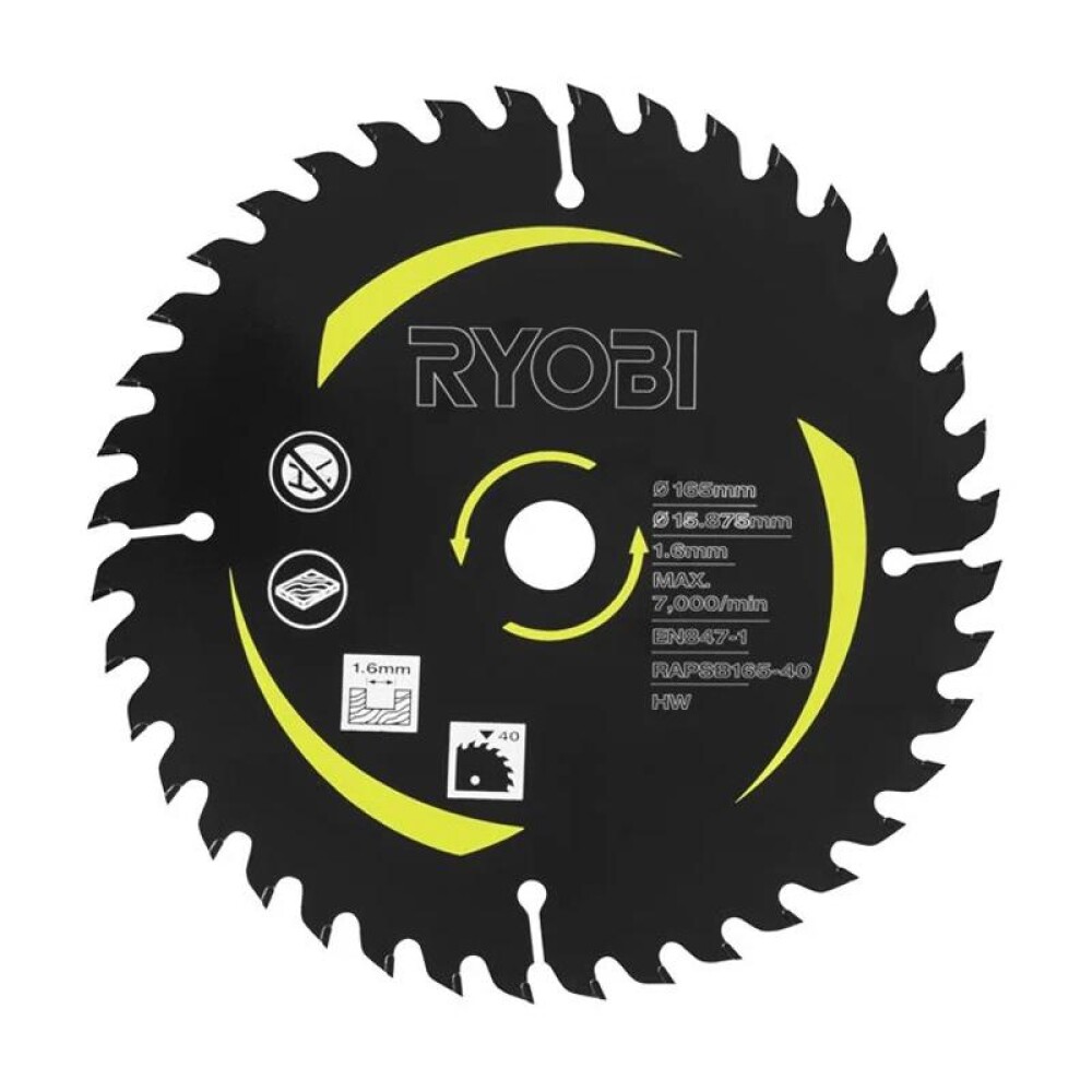 Sagblad Dykksag Ryobi Rapsb165-40