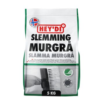 SLEMMING HEY'DI MURGRÅ 5KG