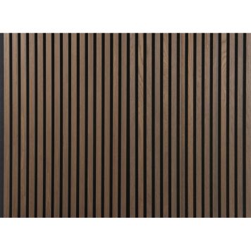 AKUSTIKKPANEL FIBROTECH UNIKA 25 SMOKED OAK 22X600X2440 MM