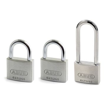 HENGELÅS ABUS 64TI/40 + HB63 TITALIUM 3-PACK