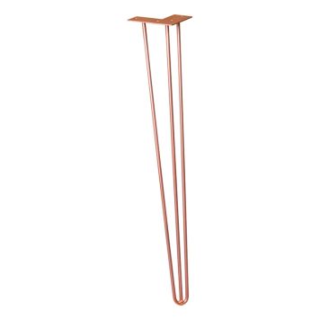 MØBELBEN WAGNER HAIRPIN 710MM ROSÉ