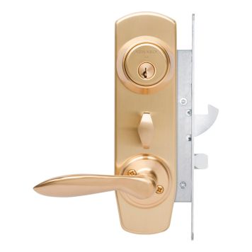 LÅSESETT ASSA ABLOY MIRUS K1 MATT MESSING