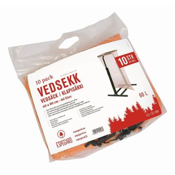 VEDSEKK ESPEGARD 60L 60X80CM 10-PK