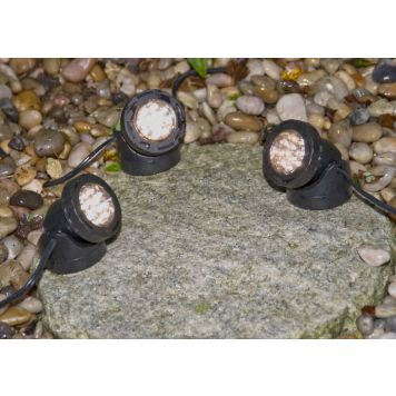 DAMBELYSNING PONDTEAM AQUALIGHT LED 12 SPOT X 3