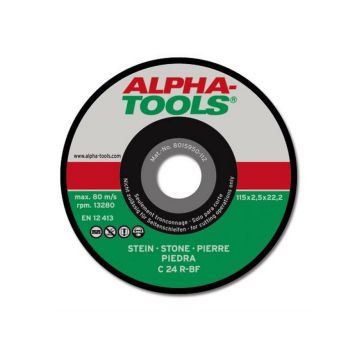 KAPPESKIVE ALPHA TOOLS POWER PACK 115XX22,23X2.5MM T42