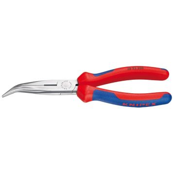 SPISSTANG KNIPEX MED SIDEAVBITER RØD/BLÅ 200MM