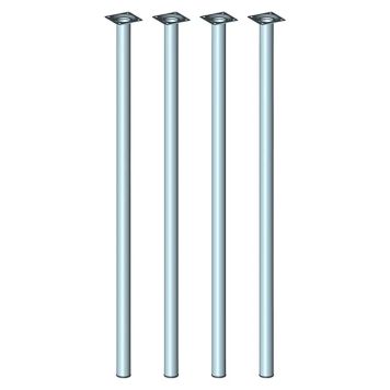 BORDBEN ELEMENT SYSTEM Ø30MM 80CM 4PK