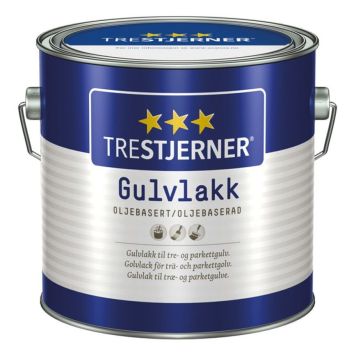 GULVLAKK TRESTJERNER OLJEBASERT HALVBLANK 0,75L