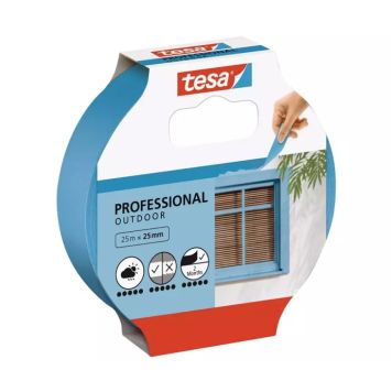 MASKERINGSTAPE TESA PROFESSIONAL PAINT OUTDOOR 25MMX25M