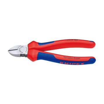 SIDEAVBITER KNIPEX RØD/BLÅ  140MM