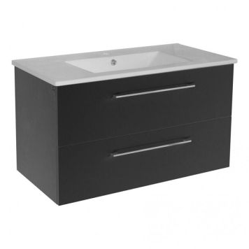 UNDERSKAP BATH DELUXE CAMDEN 120 CM SVART 