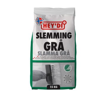 SLEMMING HEY'DI GRÅ 15KG