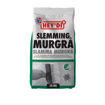 SLEMMING HEY'DI MURGRÅ 15KG