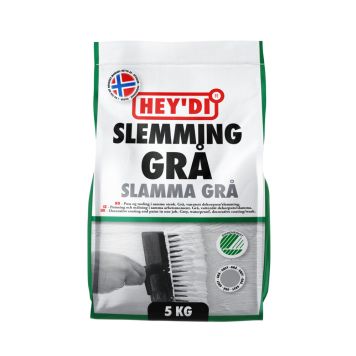 SLEMMING HEY'DI GRÅ 5KG