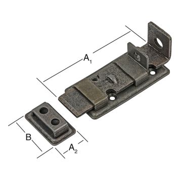 BESLAG VORMANN 120/28X48MM