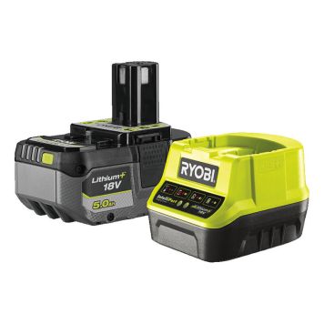 BATTERISETT RYOBI RC18120-150X ONE+ 18V 1X5.0AH