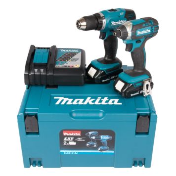 VERKTØYPAKKE MAKITA 18V DLX2141AJ 2X2,0AH