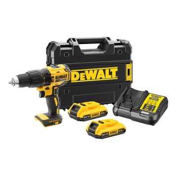 DRILL DEWALT MED SLAG DCD778D2T 18V 2X2.0AH