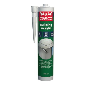 FUGEMASSE CASCO AKRYL BYGG BRUN 300 ML