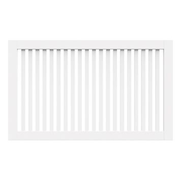 RADIATORSKJULER LUNDBERGS ELSA HVIT 1150X700X20MM