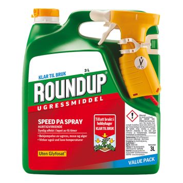 UGRESSMIDDEL ROUNDUP 3 LITER