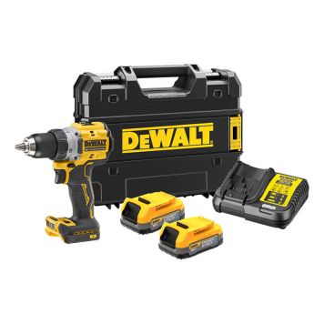 DRILL DEWALT DCD800E2T-QW POWERSTACK 18V 2X1,7AH