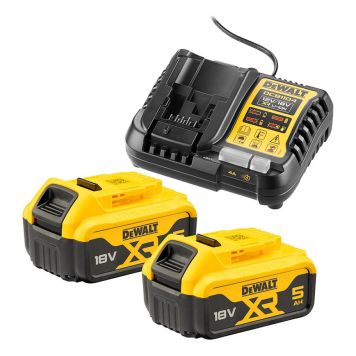 BATTERISETT DEWALT DCB1104P2-QW 18V 2X5.0AH