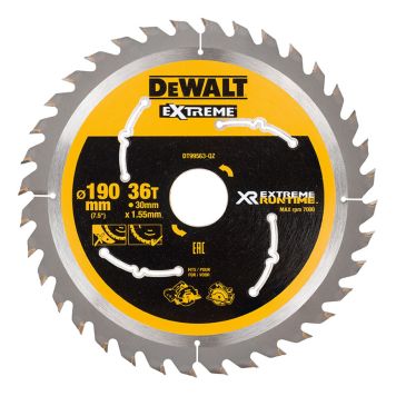 SAGBLAD DEWALT DT99563 XR EXTREME 190MMX30MM 36T