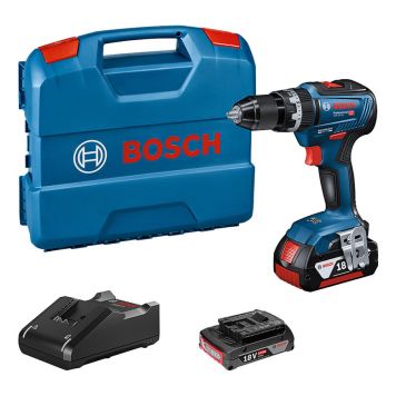 SLAGDRILL BOSCH PROFESSIONAL GSB 18V-55 1X2,0AH 1X4,0AH