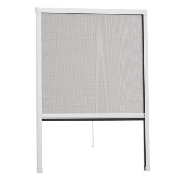 INSEKTSNETT EASY LIFE VINDU ALUMINIUM 80X130CM HVIT