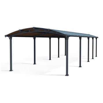 CARPORT CANOPIA ARCADIA 32M² BRONSE/GRÅ