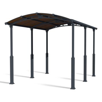 CARPORT CANOPIA ALPINE 13,5M² BRONSE/GRÅ