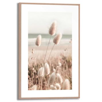 BILDE REINDERS ROMANTIC GRASSES WOOD 20X30CM