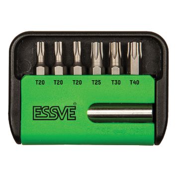 BITSSET ESSVE TORX 6 DELER