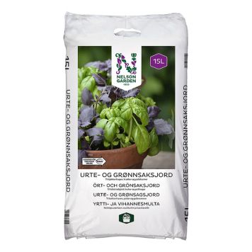 URTE- & GRØNNSAKSJORD NELSON GARDEN 15L