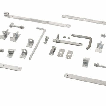 PORTBESLAG PLUS FOR DOBBELDØR 70MM