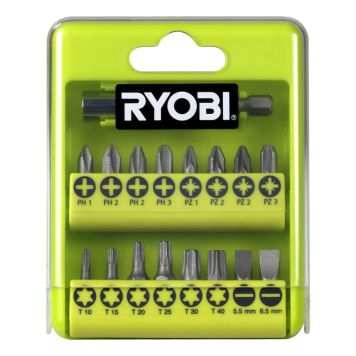 BITSSETT RYOBI RAK17SD 17 DELER