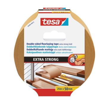 GULVTAPE TESA FLOORING EXTRA STRONG 25M X 50MM