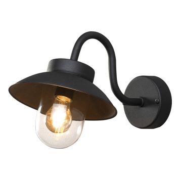 VEGGLAMPE KONSTSMIDE VEGA MINI SVART