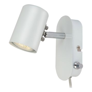 VEGGLAMPE ANETA LIGHTNING BALDER HVIT