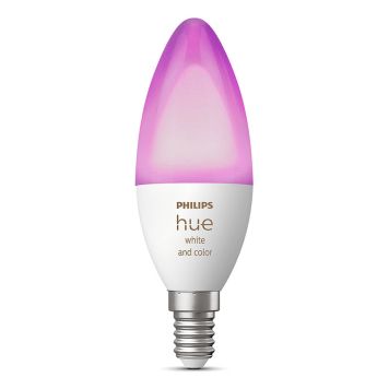 LYSPÆRE PHILIPS HUE B39 WCA E14 4W