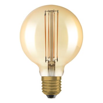 LYSKILDE OSRAM LED GLOBE 95 GOLD 2200K E27 8,8W