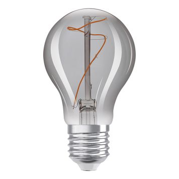 LYSPÆRE OSRAM LED NORMAL SMOKE 1800K E27 3,4W