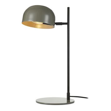 BORDLAMPE MARKSLÖJD POSE GRÅ/SVART