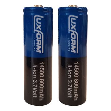 SOLCELLEBATTERI LUXFORM AA 800 MAH LI-ION 3,7V