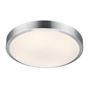 TAKLAMPE/PLAFOND MARKSLÖJD MOON HVIT/ALUMINIUM LED  