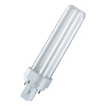  KOMPAKTLYSRØR OSRAM DULUX D G24D-1 1200LM 18W