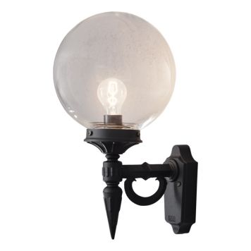 VEGGLAMPE KONSTSMIDE ORION SORT IP23