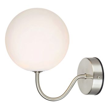 VEGGLAMPE MARKSLÖJD DECO STÅL/HVIT