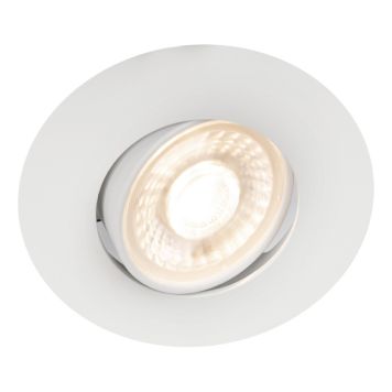 DOWNLIGHT ECOLITE STELLA DIMBAR IP44 HVIT